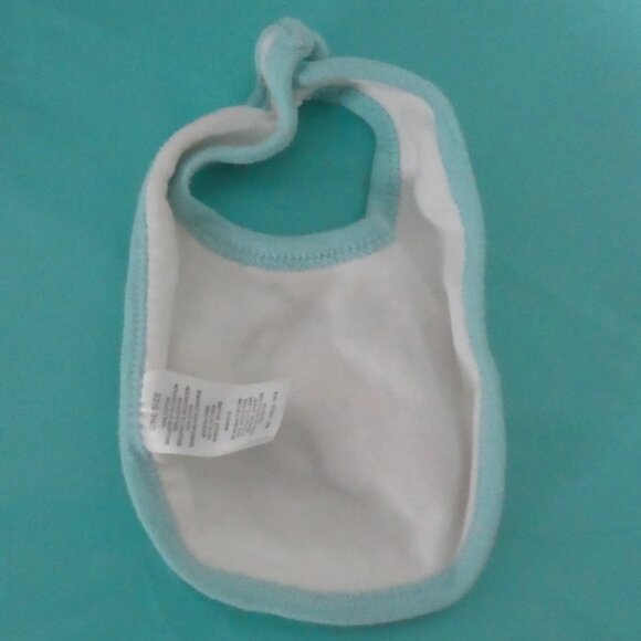 Unbranded | OS One Size | Embroidered Bird Baby Bib - Picture 8 of 13